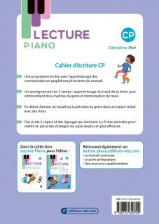 Lecture Piano CP - Cahier d'écriture