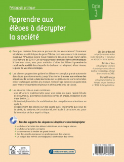 Apprendre aux élèves à décrypter la société - Cycle 3 (+ ressources numériques)