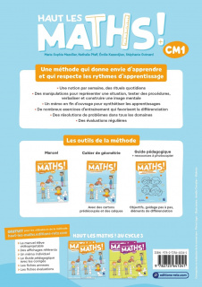 Haut les maths ! CM1 - Guide pédagogique + ressources à photocopier (+ ressources numériques)