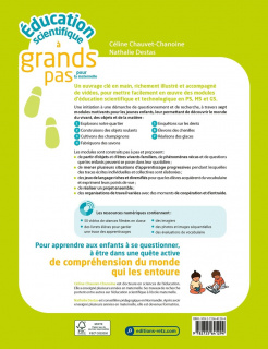 Éducation scientifique à grands pas pour la maternelle PS-MS-GS (+ ressources numériques)