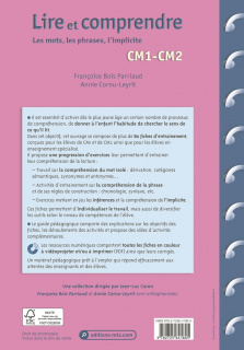 Lire et comprendre CM1-CM2 (+ ressources numériques) - Les mots, les phrases, l'implicite