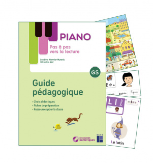 Piano GS - Pas à pas vers la lecture - Guide pédagogique et matériel collectif