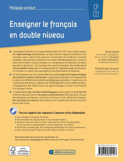 Enseigner le français en double niveau - CP-CE1 (+ ressources numériques)