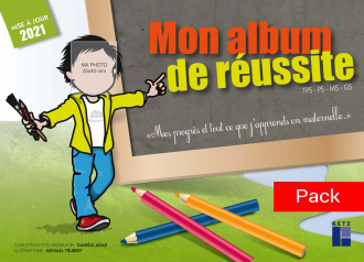 Mon album de réussite TPS PS MS GS - Pack de 10 