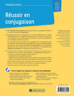 Réussir en conjugaison CE1-CE2 (+ ressources numériques)