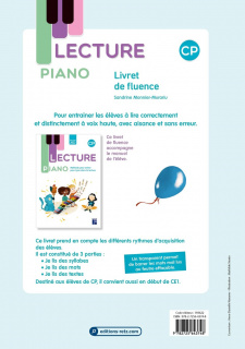 Lecture Piano CP - Livret de fluence