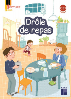 Lecture Piano CE1 - Album Drôle de repas - Pack de 5