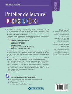 L'atelier de lecture DECLIC - CE2-CM1-CM2 (+ ressources numériques)