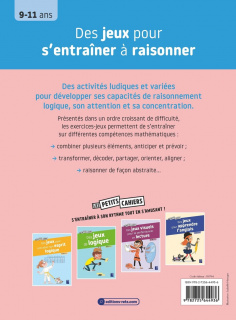 Des jeux pour s'entraîner à raisonner 9-11 ans