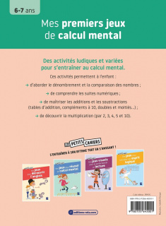 Mes premiers jeux de calcul mental 6-7 ans