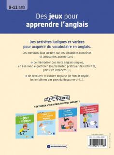 Des jeux pour apprendre l'anglais 9-11 ans