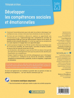 Développer les compétences sociales et émotionnelles Cycles 2 et 3 (+ ressources numériques)