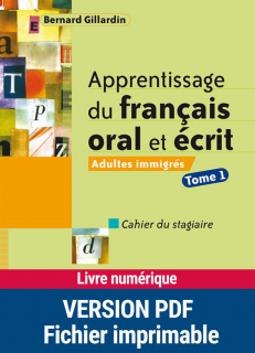 Apprentissage du français oral et écrit 