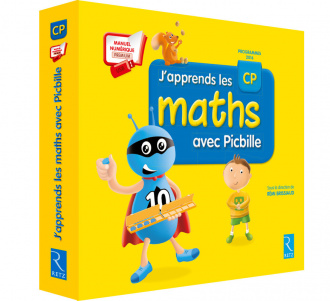 J'apprends les maths avec Picbille CP - Manuel numérique enseignant avec animations - Clé USB