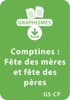 Graphismes et comptines GS/CP - Fête des mères et fête des pères