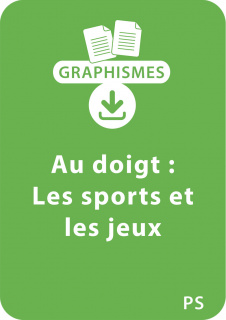 Graphismes au doigt PS - Les sports et les jeux