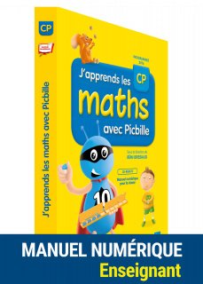 J'apprends les maths avec Picbille CP - Manuel numérique enseignant - CD-ROM