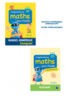 J'apprends les maths CP - Manuel numérique enseignant + Guide pédagogique (5 ans - gratuit)