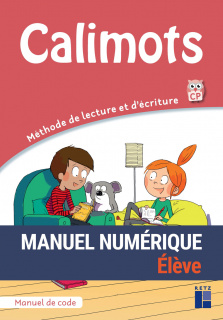 Calimots CP - Manuel de code - Manuel numérique élève - licence 1 an