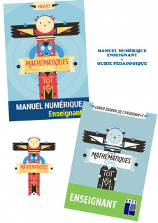 TOTEM Mathématiques CM1 - Manuel numérique enseignant + cahier d'exercices + cahier journal de l'enseignant (5 ans - gratuit)