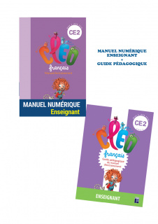CLÉO CE2 Manuel numérique enseignant + Guide pédagogique (5 ans - gratuit)