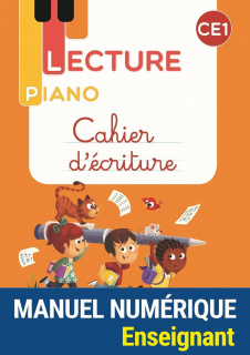 Lecture piano CE1 - Cahier d'écriture - Manuel numérique enseignant
