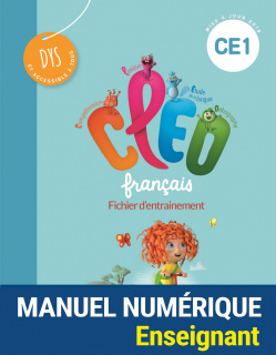 CLÉO CE1 - Dys / École inclusive - Fichier d'entrainement - Manuel numérique enseignant - Licence 1 an