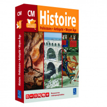 Clé USB Histoire CM - Préhistoire, Antiquité, Moyen Age