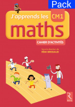 J'apprends les maths CM1 - Pack de 6 cahiers d'activités