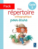 Mon répertoire orthographique pour écrire Cycle 2 - Pack de 6