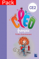 CLÉO Fichier d'entrainement CE2 + aide-mémoire (pack de 10) - ÉDITION 2019