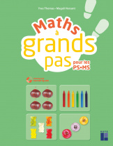 Maths à grands pas PS MS (+ CD-Rom/Téléchargement)