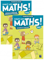 Haut les maths ! CE2 - Fichier de l'élève en 2 volumes