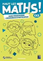 Haut les maths ! CE2 - Guide pédagogique + ressources à photocopier (+ ressources numériques)