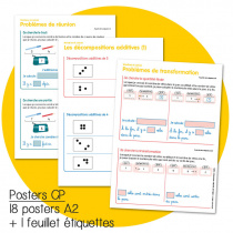 Haut les maths ! CP - Posters