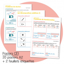 Haut les maths ! CE1 - Posters