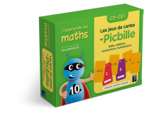 Les jeux de cartes de Picbille CP-CE1 - Tables, additions, soustractions, multiplications