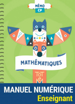 Totem Mathématiques CP - Mémo de leçons - Manuel numérique enseignant
