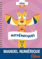 Totem Mathématiques CE1 - Mémo - Manuel numérique élève