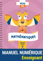 Totem Mathématiques CE1 - Mémo - Manuel numérique enseignant