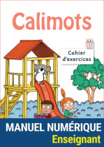 Calimots CE1 - Cahier d'exercices d'étude de la langue et fluence - Manuel numérique enseignant