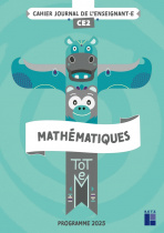 Totem Mathématiques CE2 - Cahier journal de l'enseignant(e)