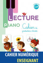 Lecture Piano CP - Cahier de production d'écrits - Programmes 2025 - Manuel numérique enseignant