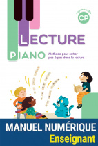 Lecture Piano CP - Manuel de l'élève - Programmes 2025 - Manuel numérique enseignant