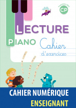 Lecture Piano CP - Cahier d'exercices - Programmes 2025 - Manuel numérique enseignant