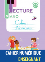 Lecture Piano CP - Cahier d'écriture (programmes 2025) - Manuel numérique enseignant