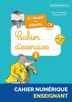 A l'école des albums CP - Cahier d'exercices 1 - Série bleue - Manuel numérique enseignant