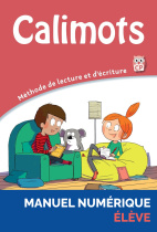 Calimots CP - Manuel de code - Manuel numérique élève (édition 2019)