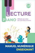 Lecture Piano CP - Manuel de l'élève - Programmes 2025 - Manuel numérique enseignant