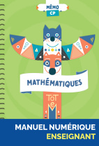 Totem Mathématiques CP - Mémo de leçons - Manuel numérique enseignant 